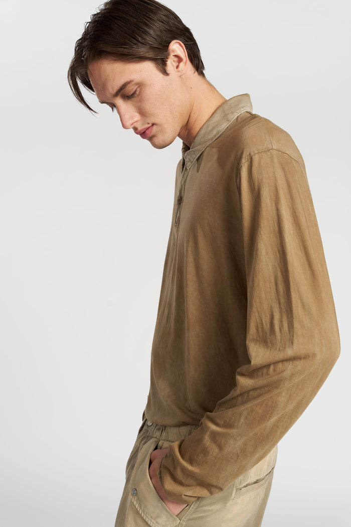 Cotton Citizen Classic Polo Shirt Vintage Chai