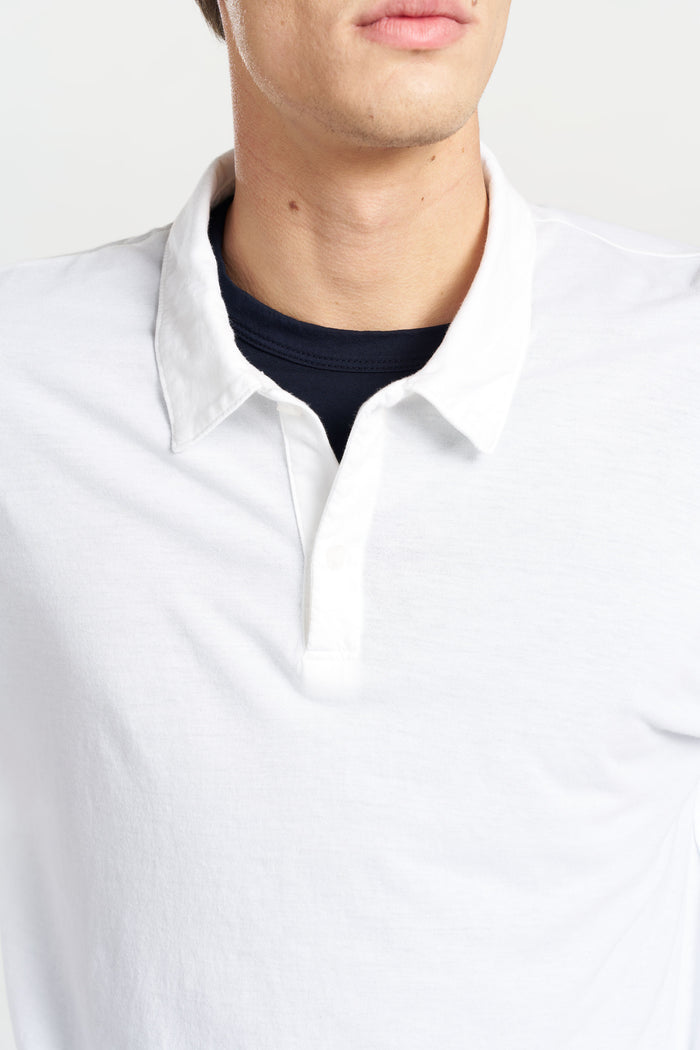 Cotton Citizen Classic Polo Shirt White