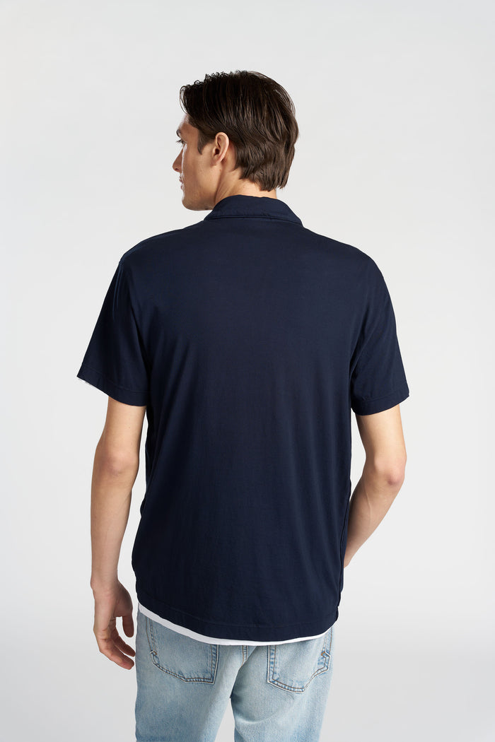 Cotton Citizen Classic Polo Tee Super Navy