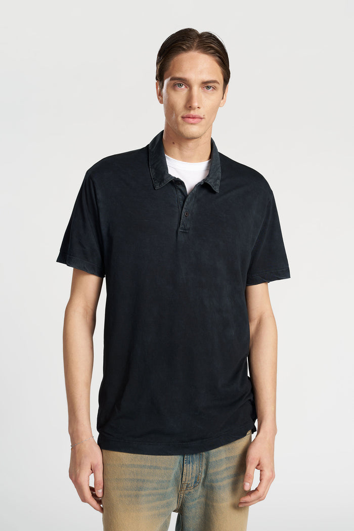 cotton citizen Classic Polo Tee Vintage Black