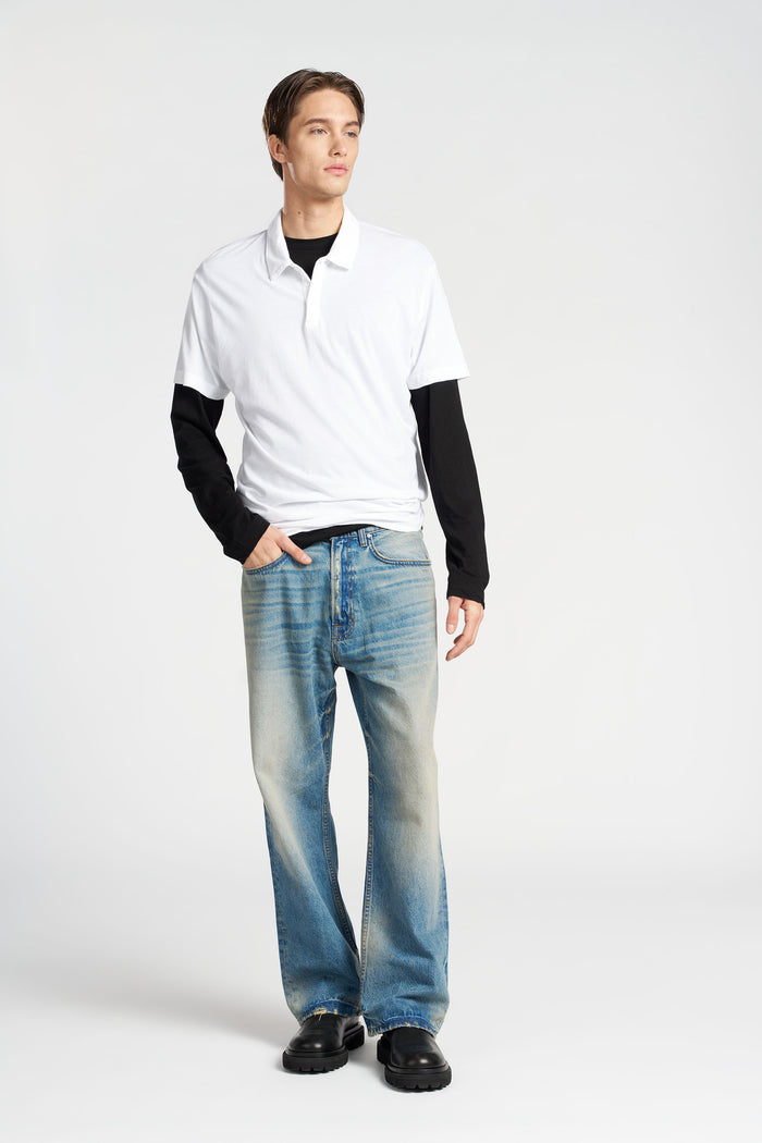 Cotton Citizen Classic Polo Tee White