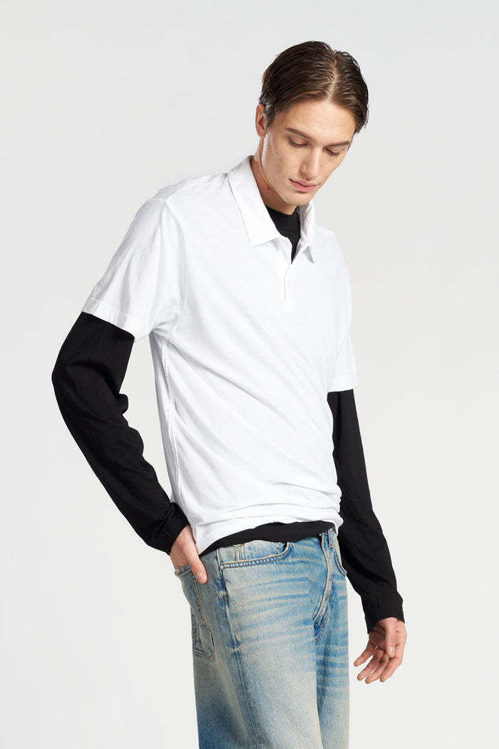 cotton citizen Classic Polo Tee White