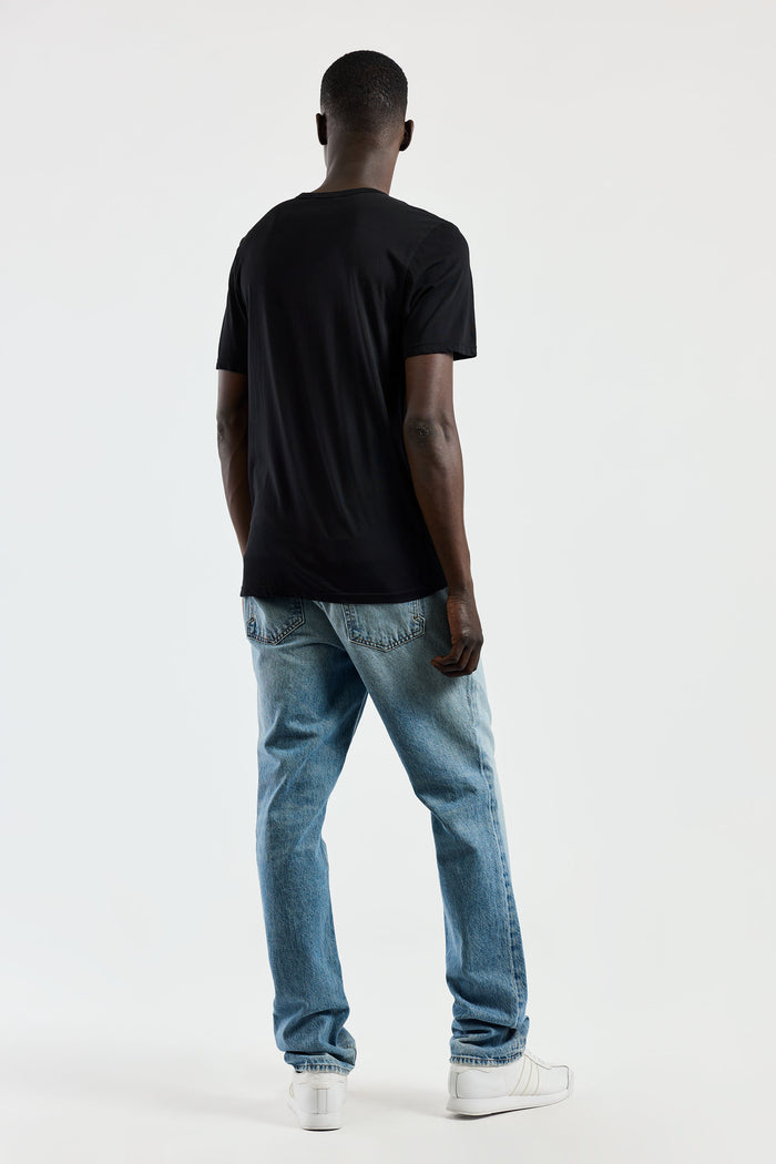 Cotton Citizen Classic V-Neck Tee Jet Black