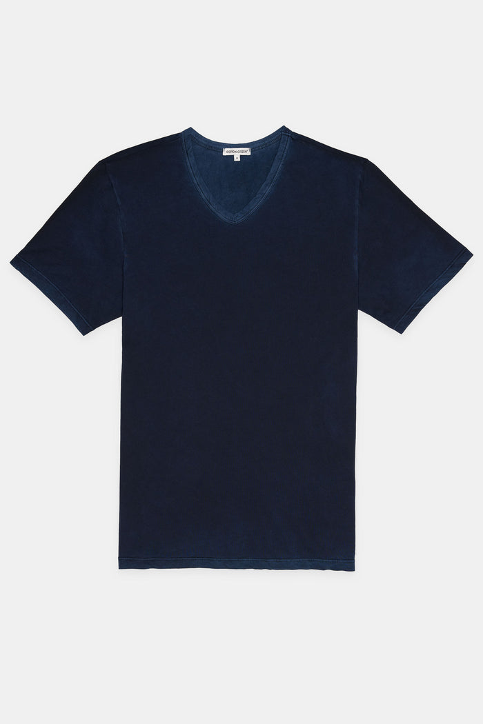 Cotton Citizen Classic V-Neck Tee Vintage Navy