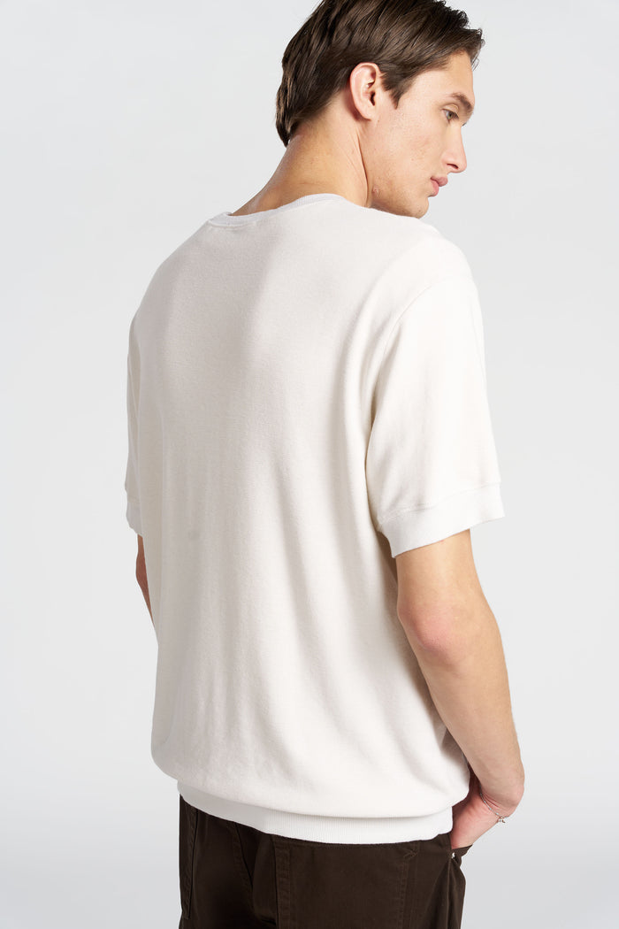 Cotton Citizen Hendrix Short Sleeve Crew Bone