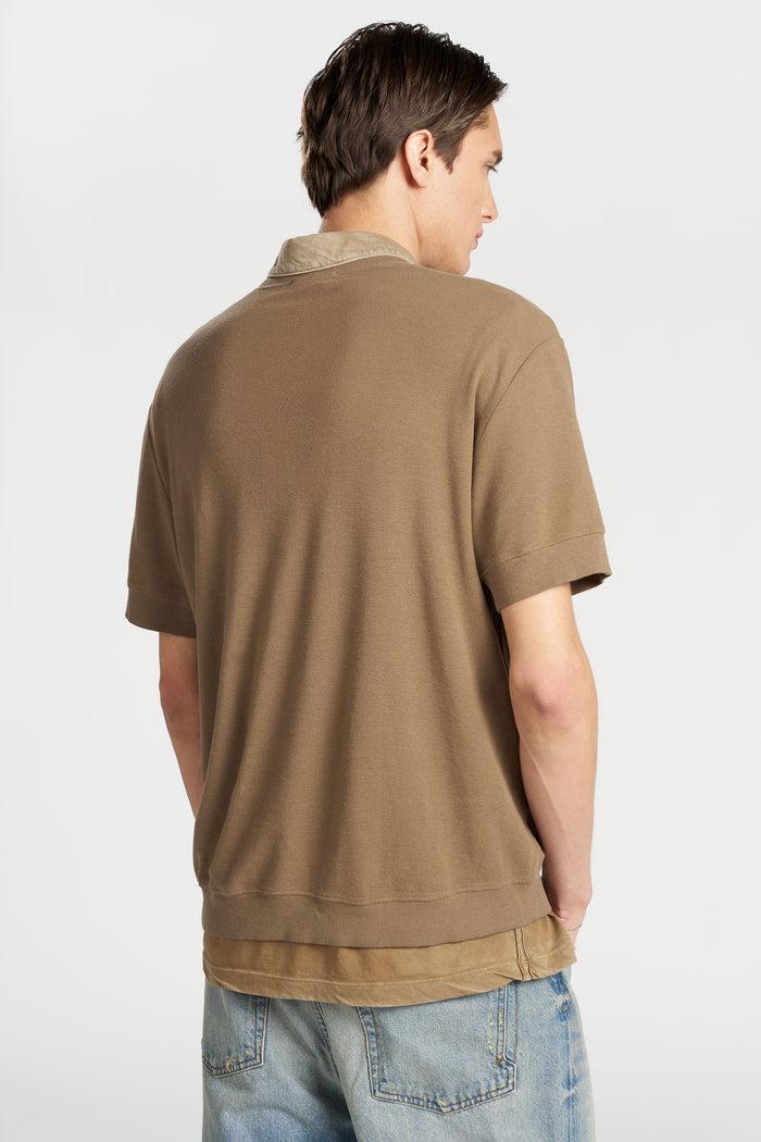 Cotton Citizen Hendrix Short Sleeve Crew Chai