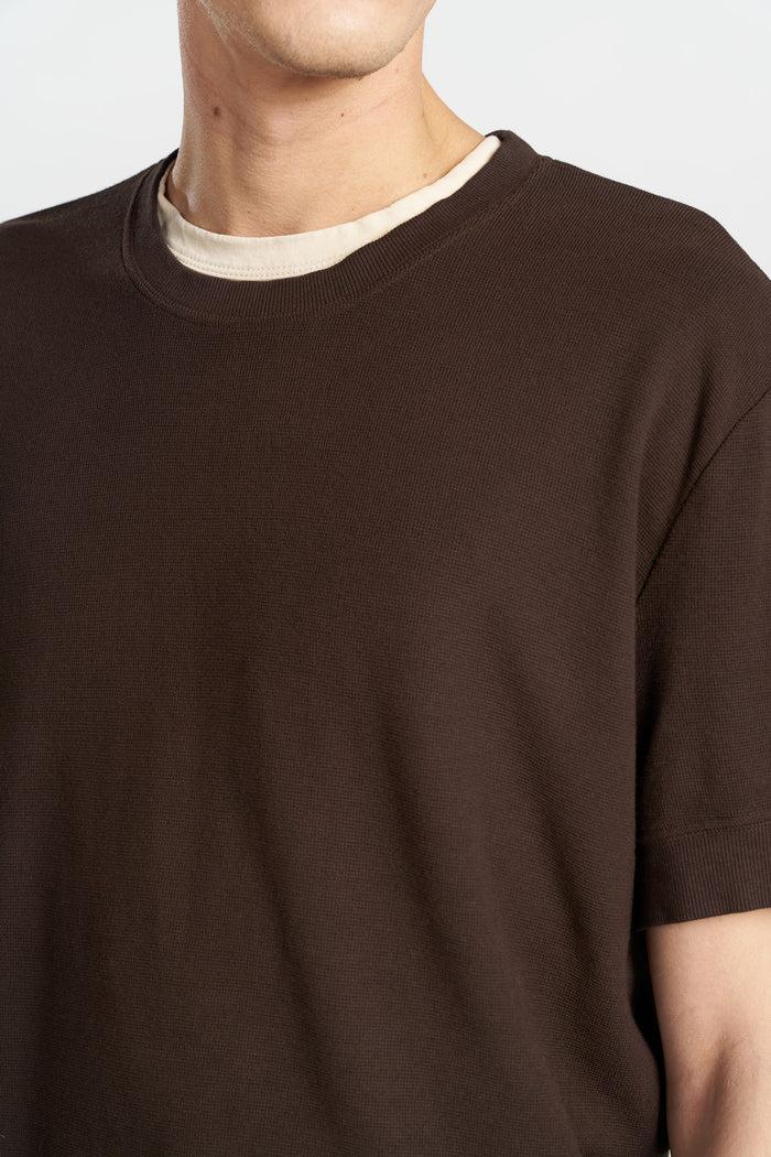 Cotton Citizen Hendrix Short Sleeve Crew Espresso