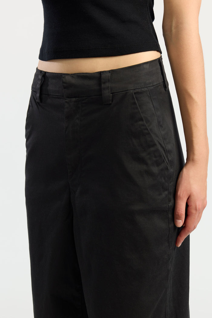 Cotton Citizen London Relaxed Pant Jet Black