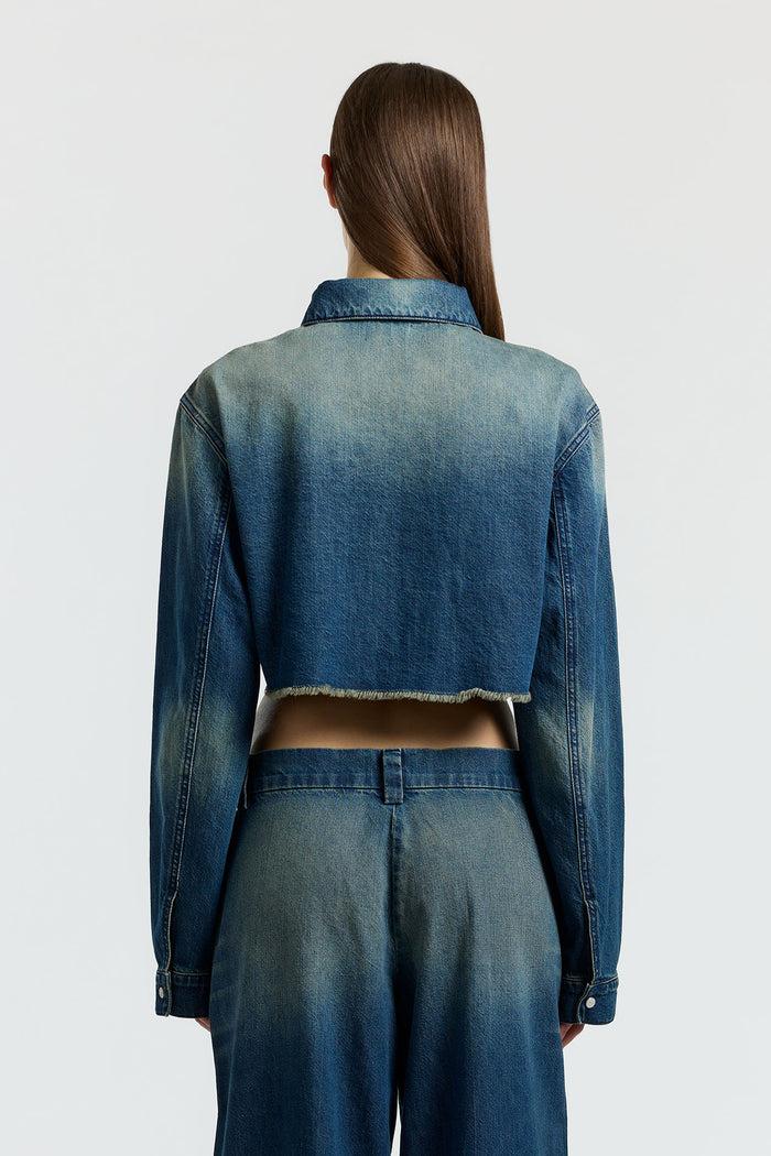 Cotton Citizen Manhattan Crop Shirt Doheny