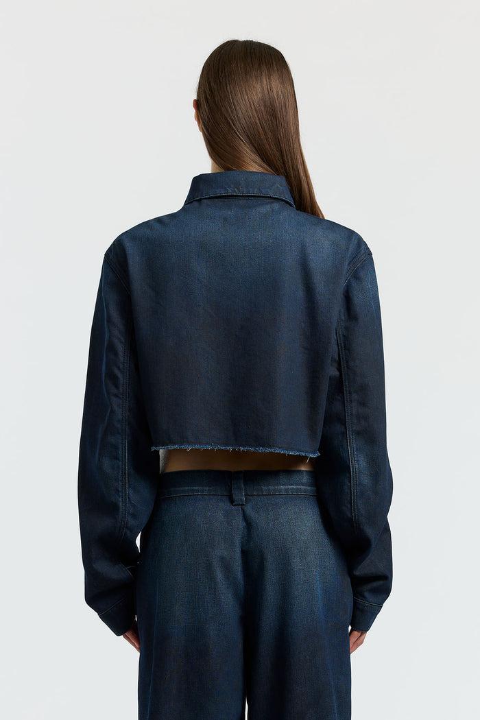 Cotton Citizen Manhattan Crop Shirt Rodeo