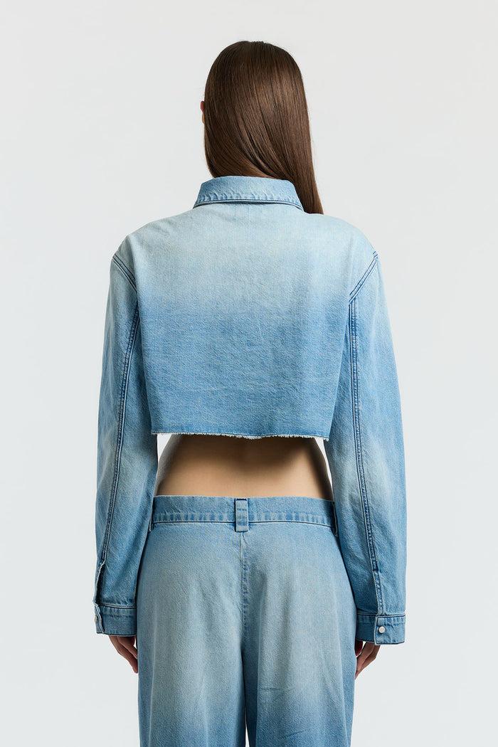 Cotton Citizen Manhattan Crop Shirt Swall