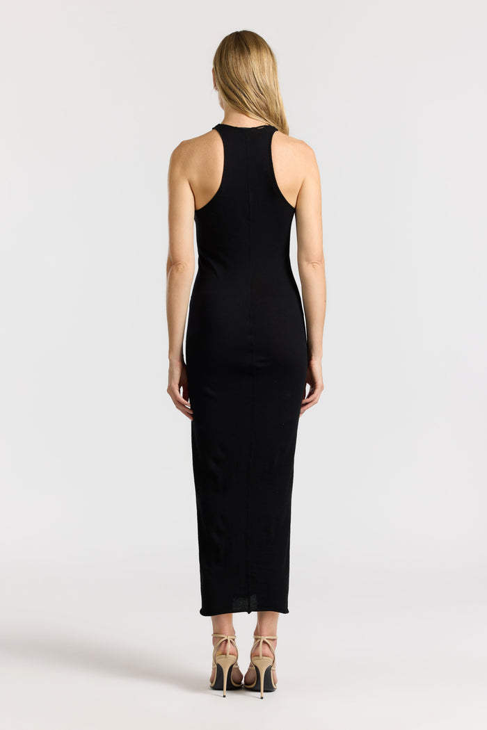 Cotton Citizen Marbella Maxi Dress Jet Black