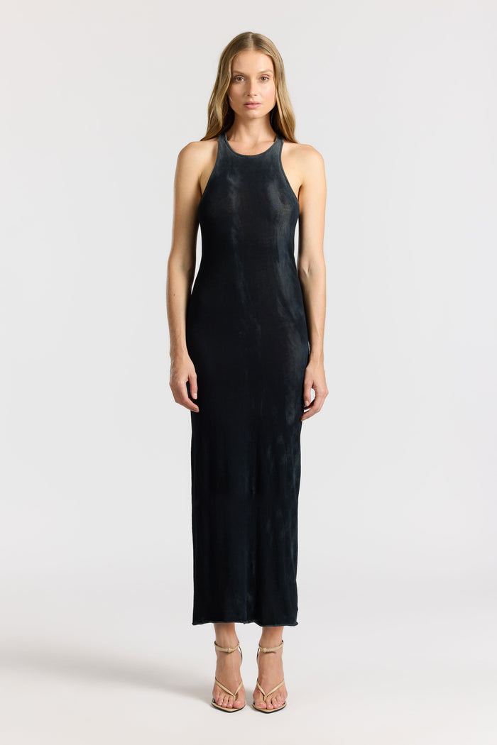 cotton citizen Marbella Maxi Dress Vintage Black