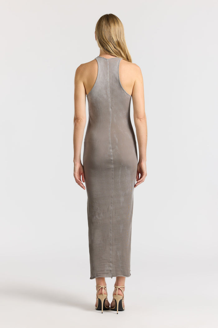 Cotton Citizen Marbella Maxi Dress Vintage Cement