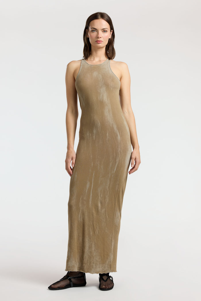 Cotton Citizen Marbella Maxi Dress Vintage Chai