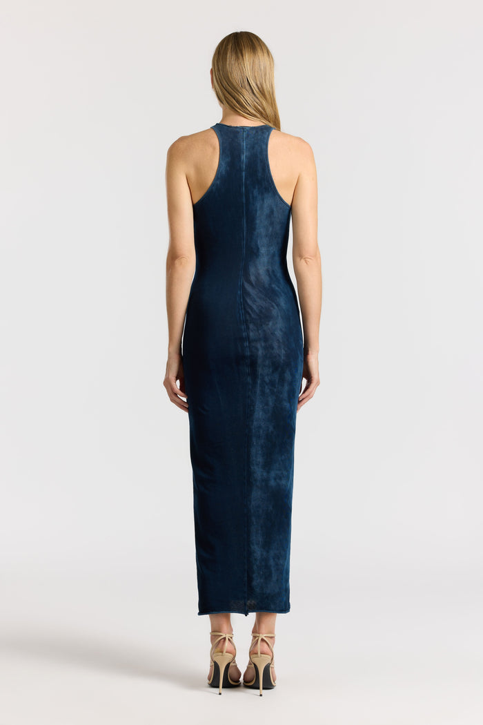 Cotton Citizen Marbella Maxi Dress Vintage Navy