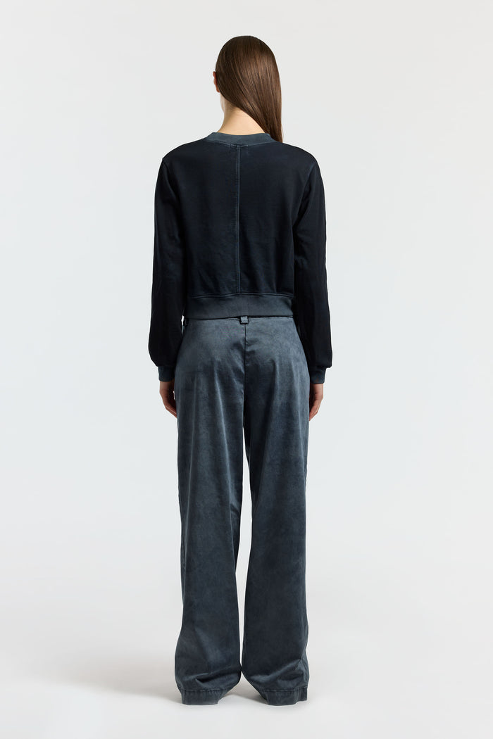 Cotton Citizen Milan Crew Sweatshirt Vintage Black