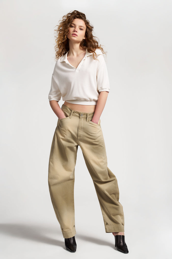 Cotton Citizen Monaco Polo Tee Bone