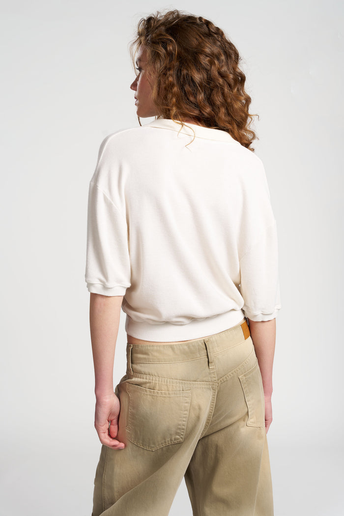 Cotton Citizen Monaco Polo Tee Bone