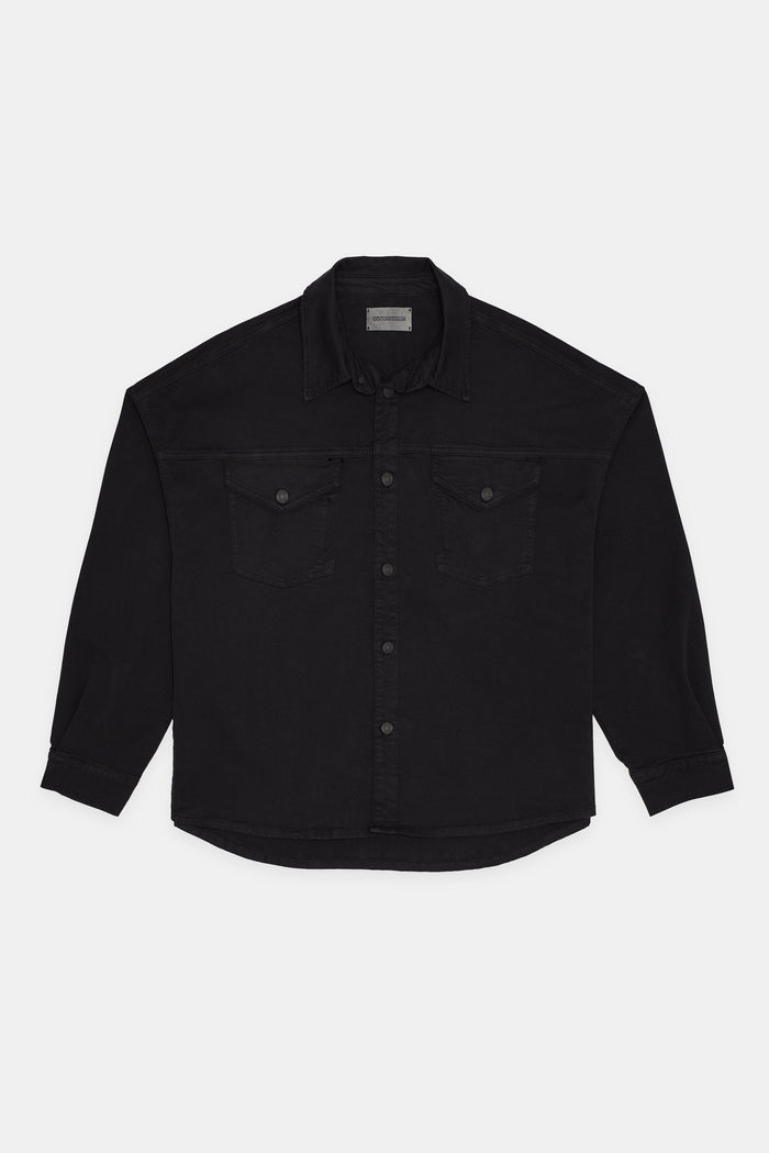 Cotton Citizen Overshirt Jet Black