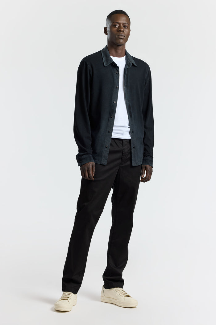 Cotton Citizen Presley Buttondown Vintage Black