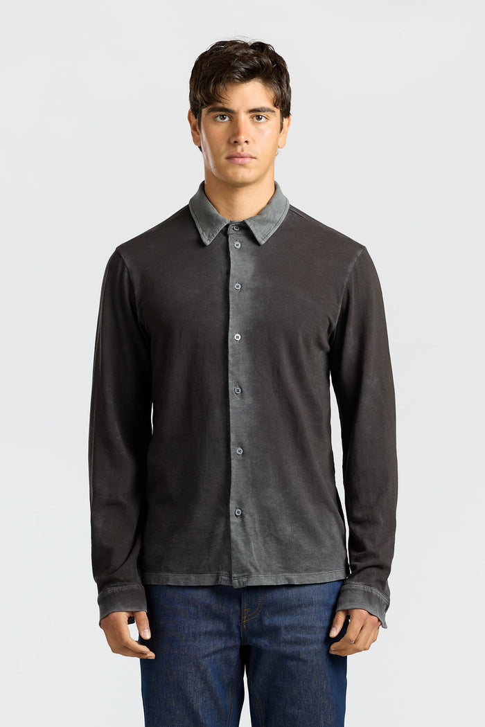 cotton citizen Presley Buttondown Vintage Charcoal