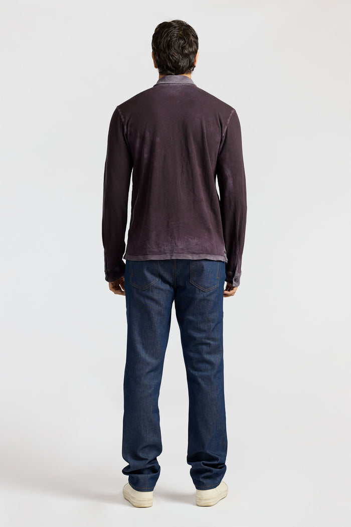 Cotton Citizen Presley Buttondown Vintage Eggplant