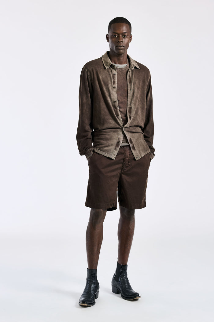 Cotton Citizen Presley Buttondown Vintage Espresso