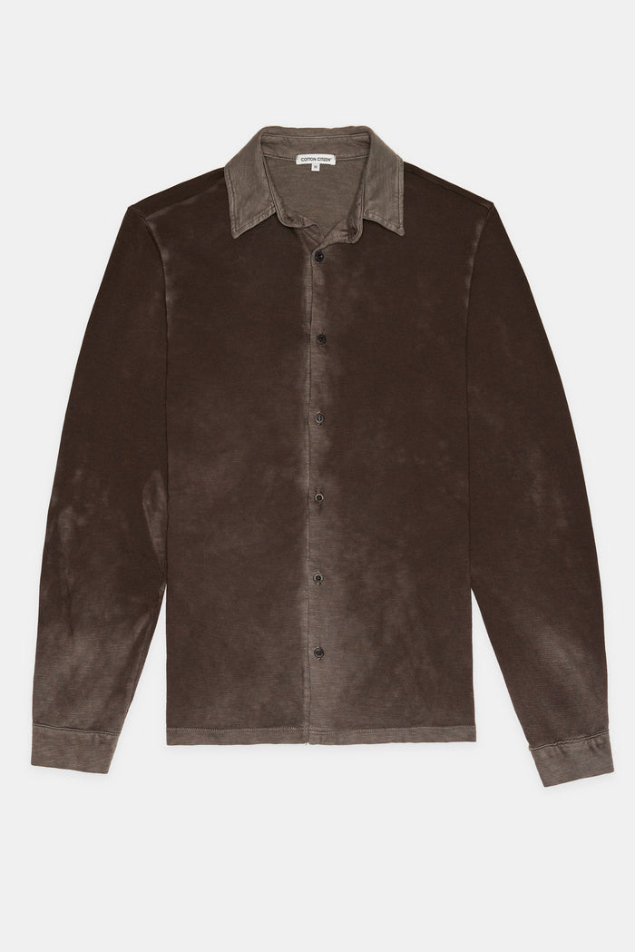 Cotton Citizen Presley Buttondown Vintage Espresso