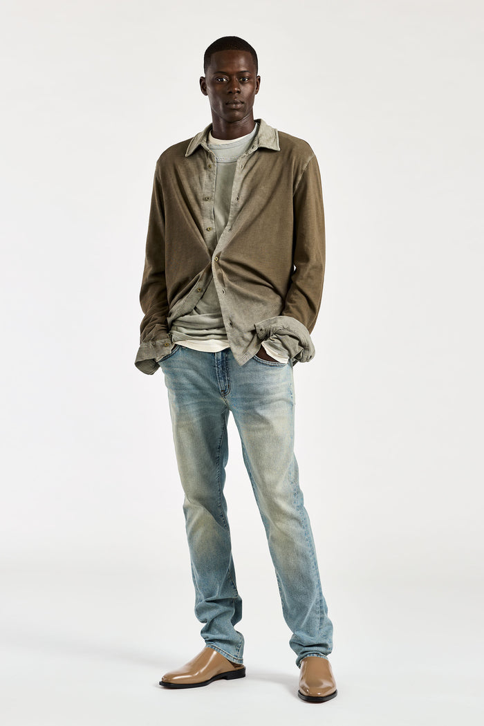 Cotton Citizen Presley Buttondown Vintage Taupe