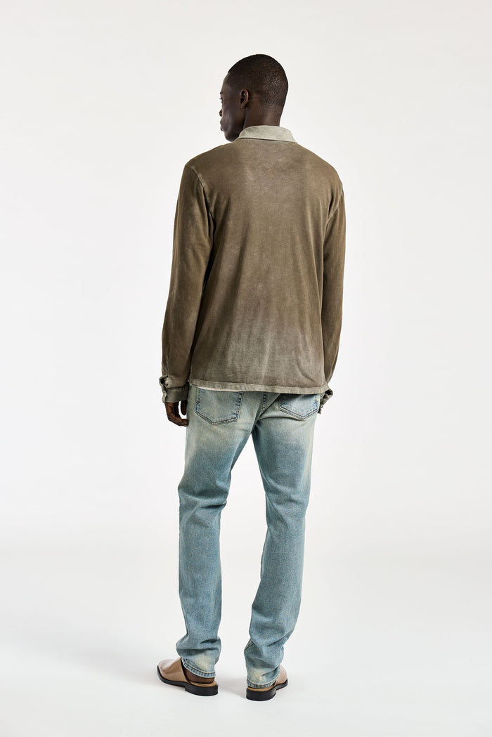 Cotton Citizen Presley Buttondown Vintage Taupe