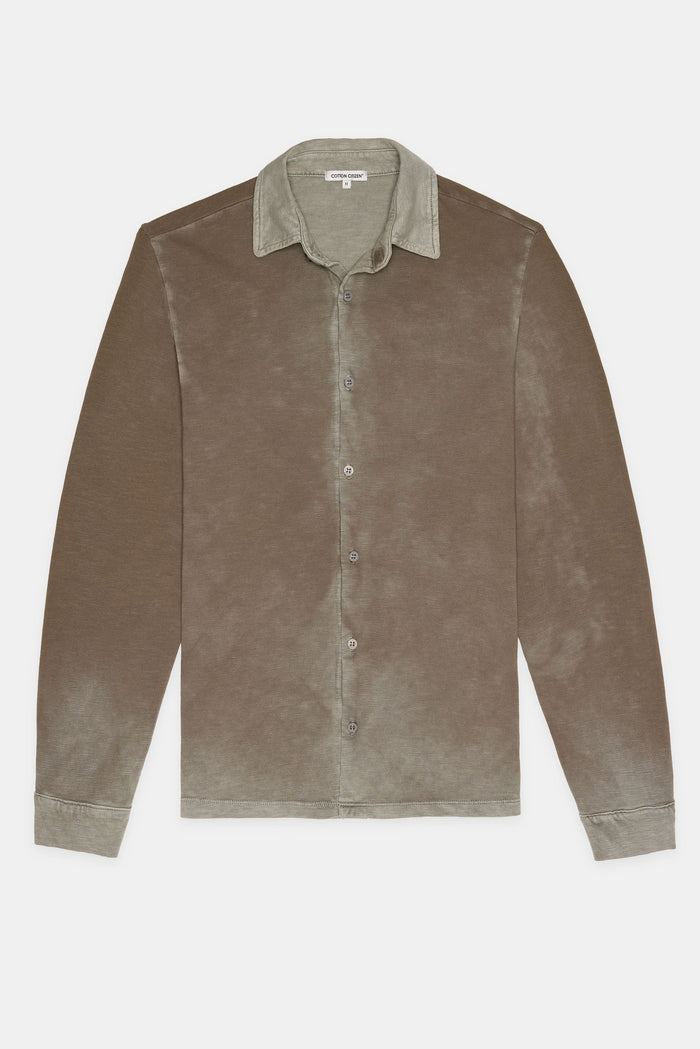 Cotton Citizen Presley Buttondown Vintage Taupe