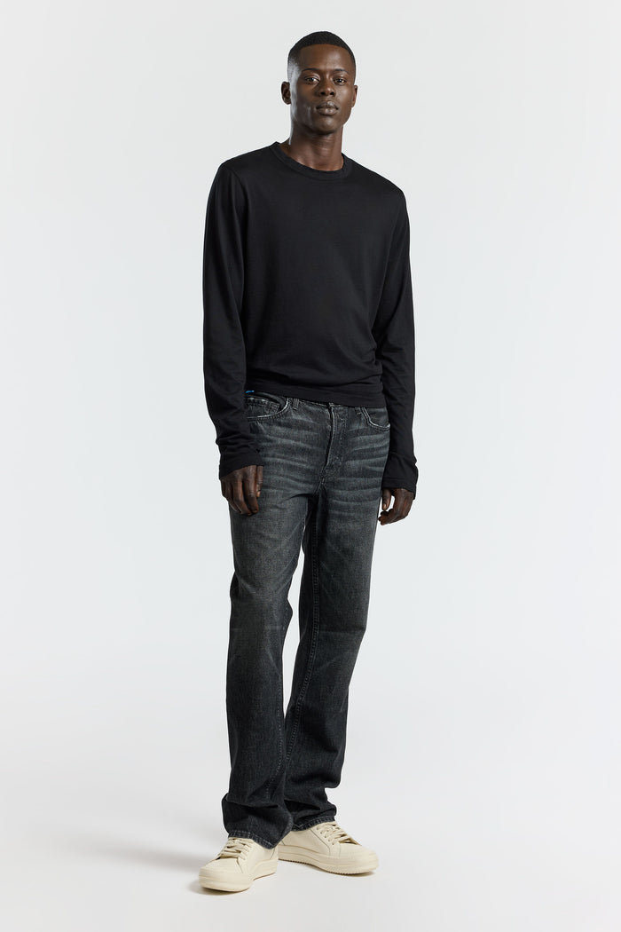 Cotton Citizen Prince Long Sleeve Shirt Jet Black