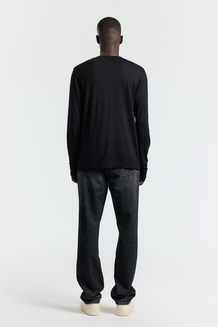 Cotton Citizen Prince Long Sleeve Shirt Jet Black