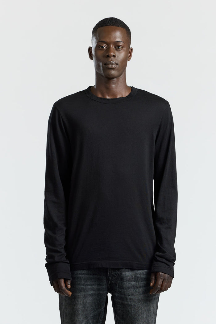 cotton citizen Prince Long Sleeve Shirt Jet Black
