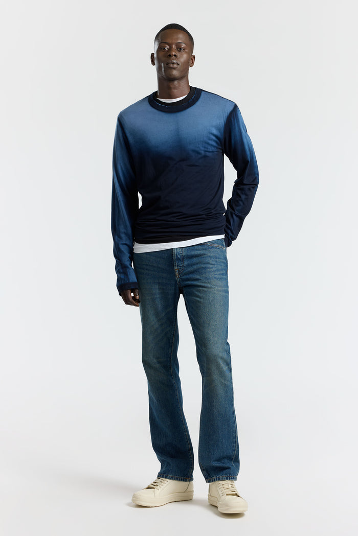 Cotton Citizen Prince Long Sleeve Shirt Navy Cast