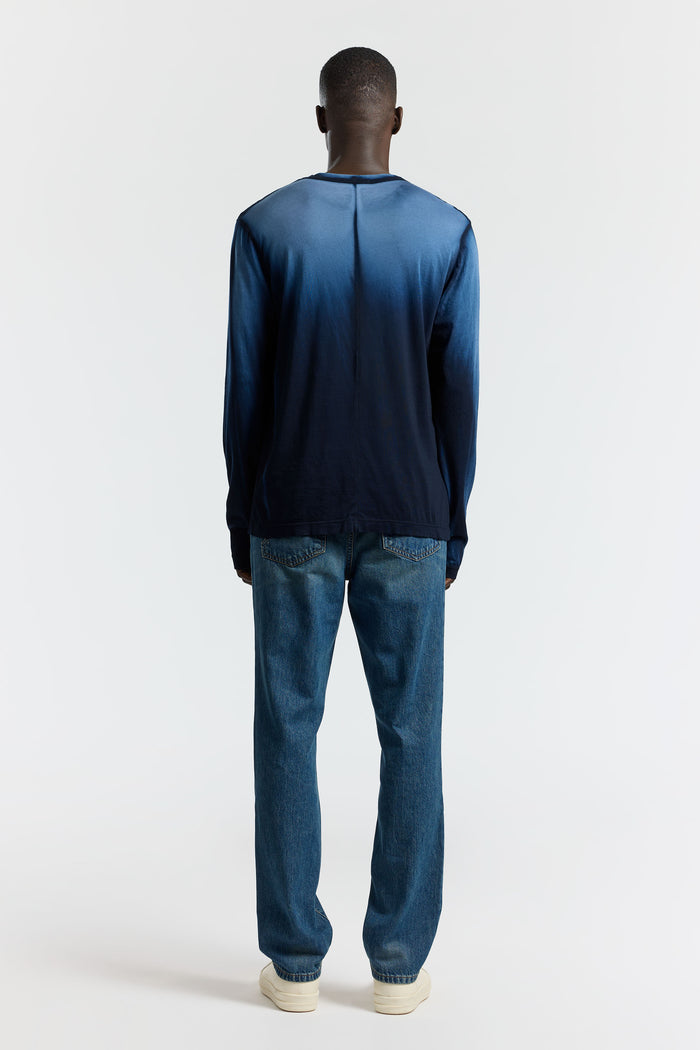 Cotton Citizen Prince Long Sleeve Shirt Navy Cast