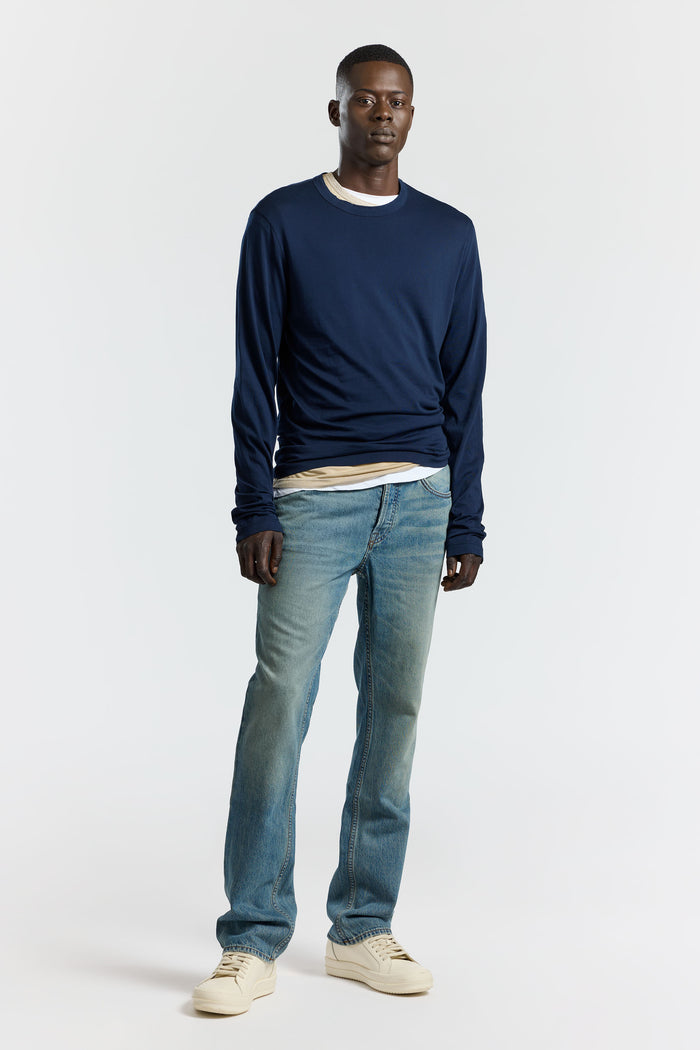 Cotton Citizen Prince Long Sleeve Shirt Super Navy