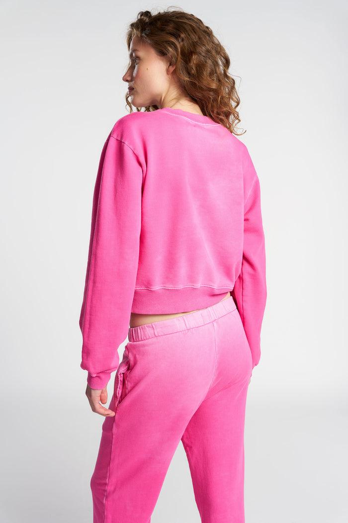 Cotton Citizen Roma Crew Vintage Cerise