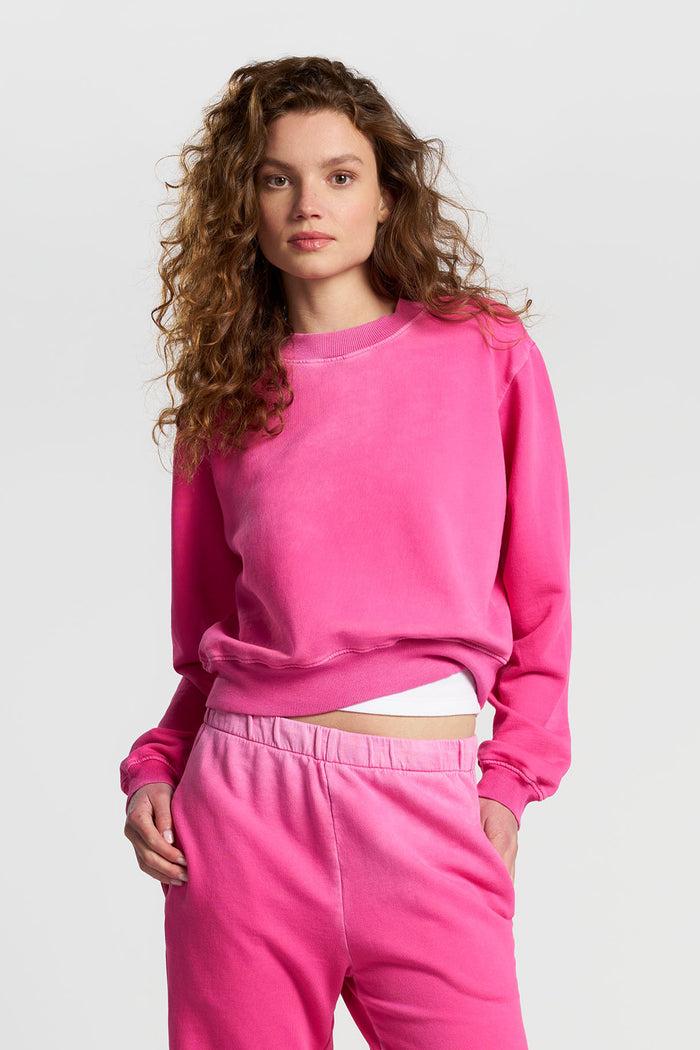 cotton citizen Roma Crew Vintage Cerise