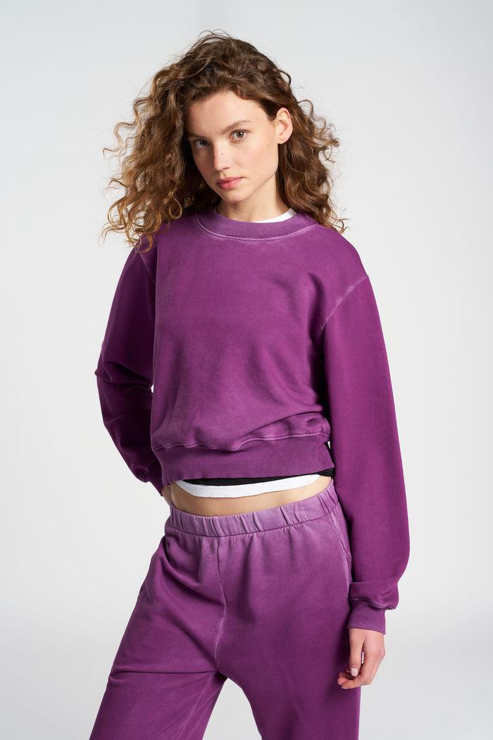 cotton citizen Roma Crew Vintage Violet
