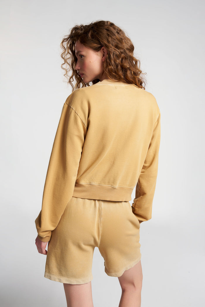 Cotton Citizen Roma Crew Vintage Wheat