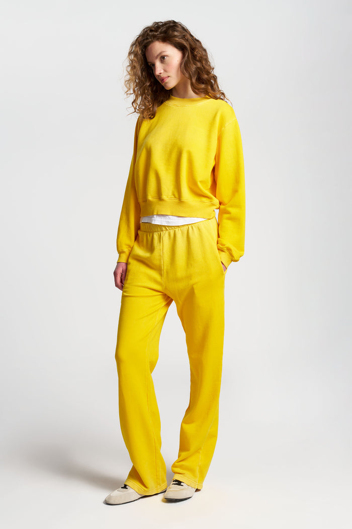 Cotton Citizen Roma Crew Vintage Yellow