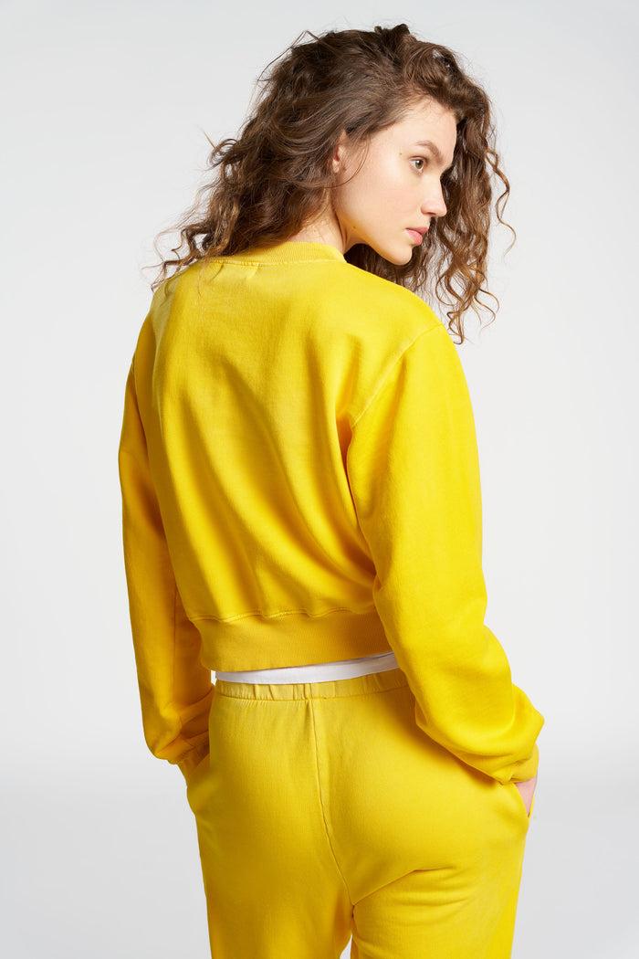 Cotton Citizen Roma Crew Vintage Yellow