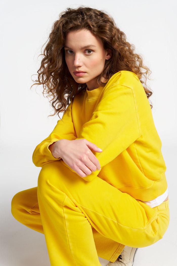 Cotton Citizen Roma Crew Vintage Yellow