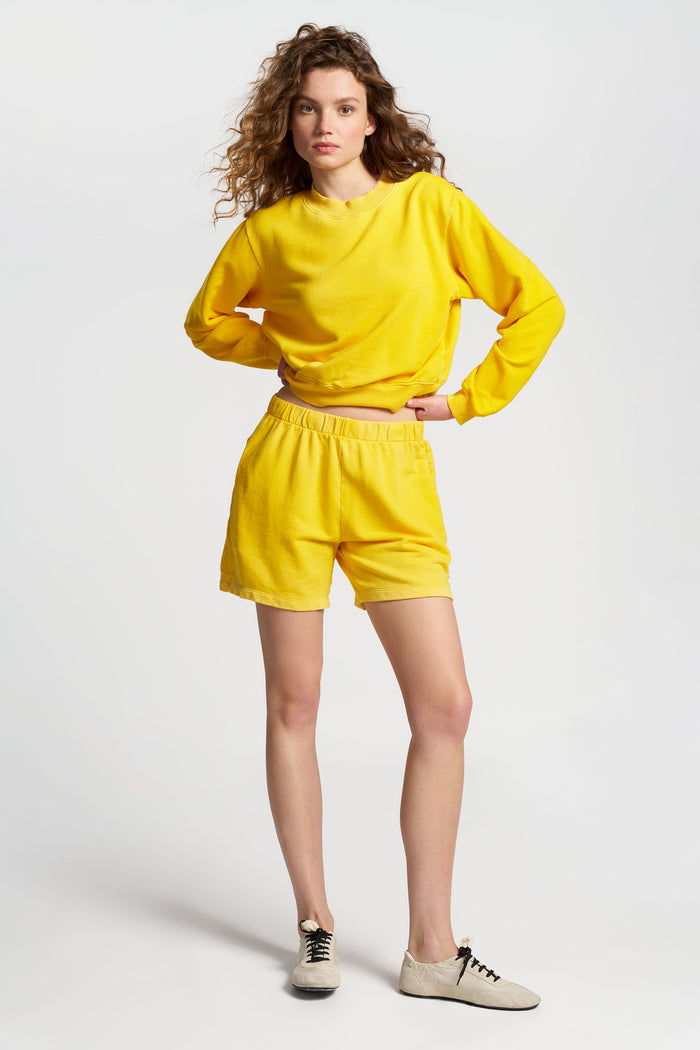 cotton citizen Roma Short Vintage Yellow