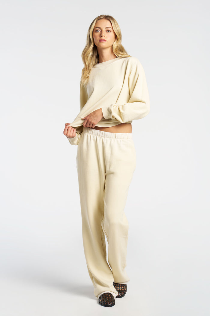 cotton citizen Roma Sweatpant Vintage Butter