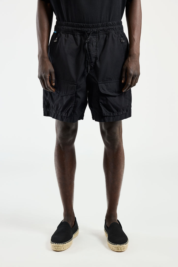 cotton citizen Santorini Cargo Short Jet Black