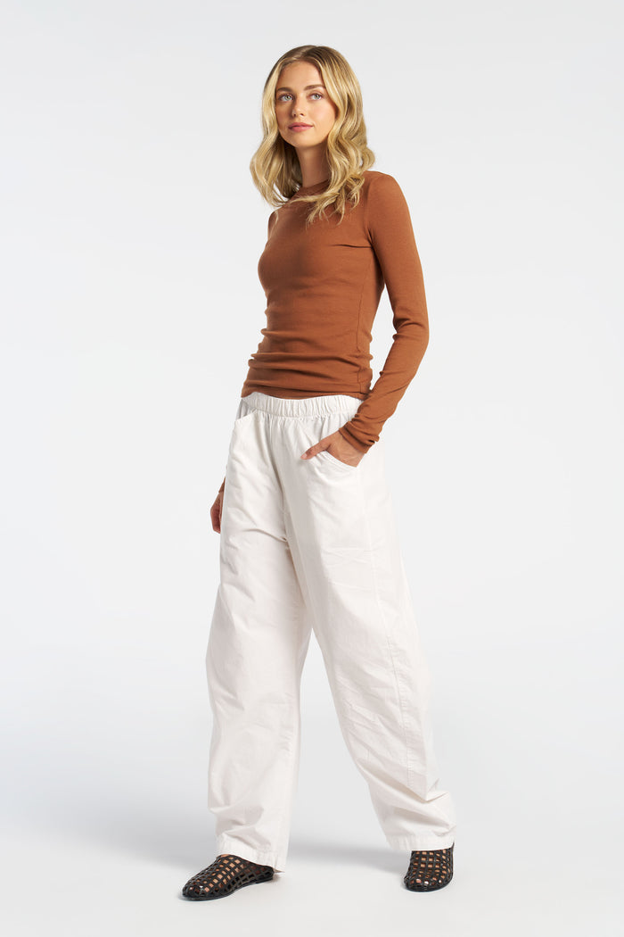 Cotton Citizen Santorini Trouser Bone