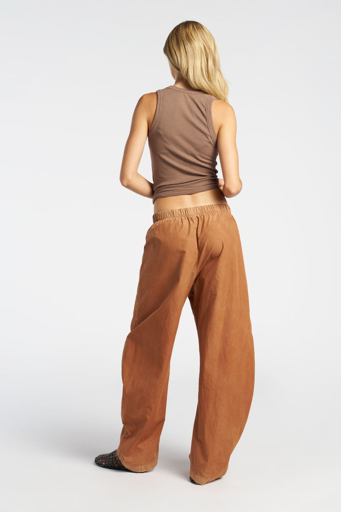 Cotton Citizen Santorini Trouser Vintage Pecan